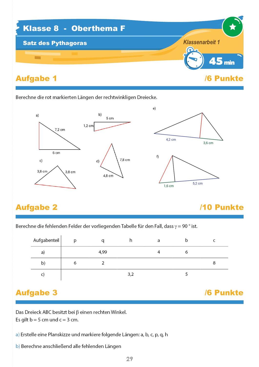 Bild: 9783946641285 | Mathematik Klassenarbeitstrainer Klasse 8 - StrandMathe | Broschüre