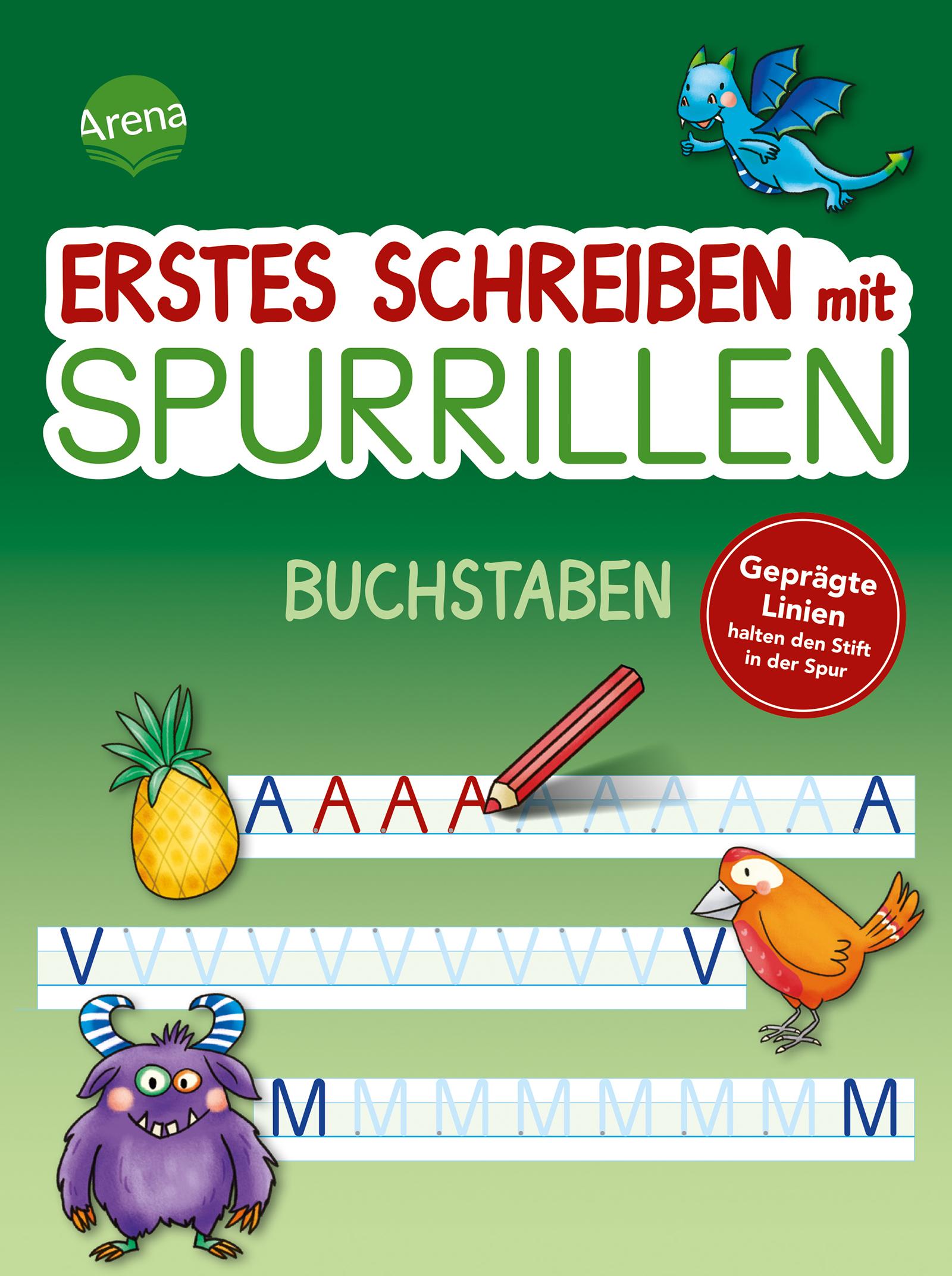 Cover: 9783401721873 | Erstes Schreiben mit Spurrillen. Buchstaben | Silke Reimers | Buch