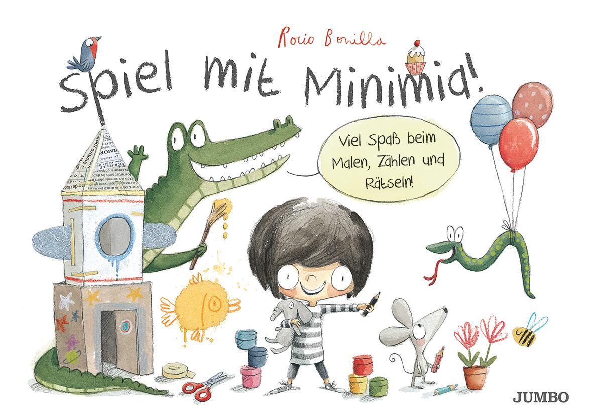 Cover: 9783833747731 | Spiel mit Minimia! | Viel Spaß beim Malen, Zählen und Rätseln! | Buch