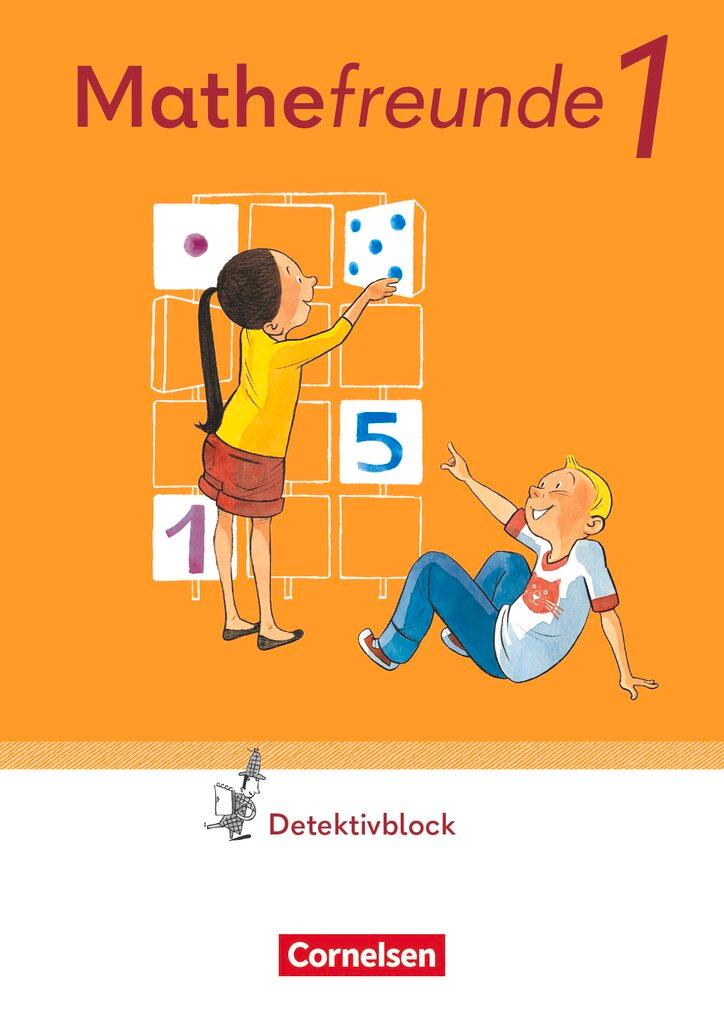 Cover: 9783066000269 | Mathefreunde 1. Schuljahr. Detektivblock mit Aufgaben zum Fordern