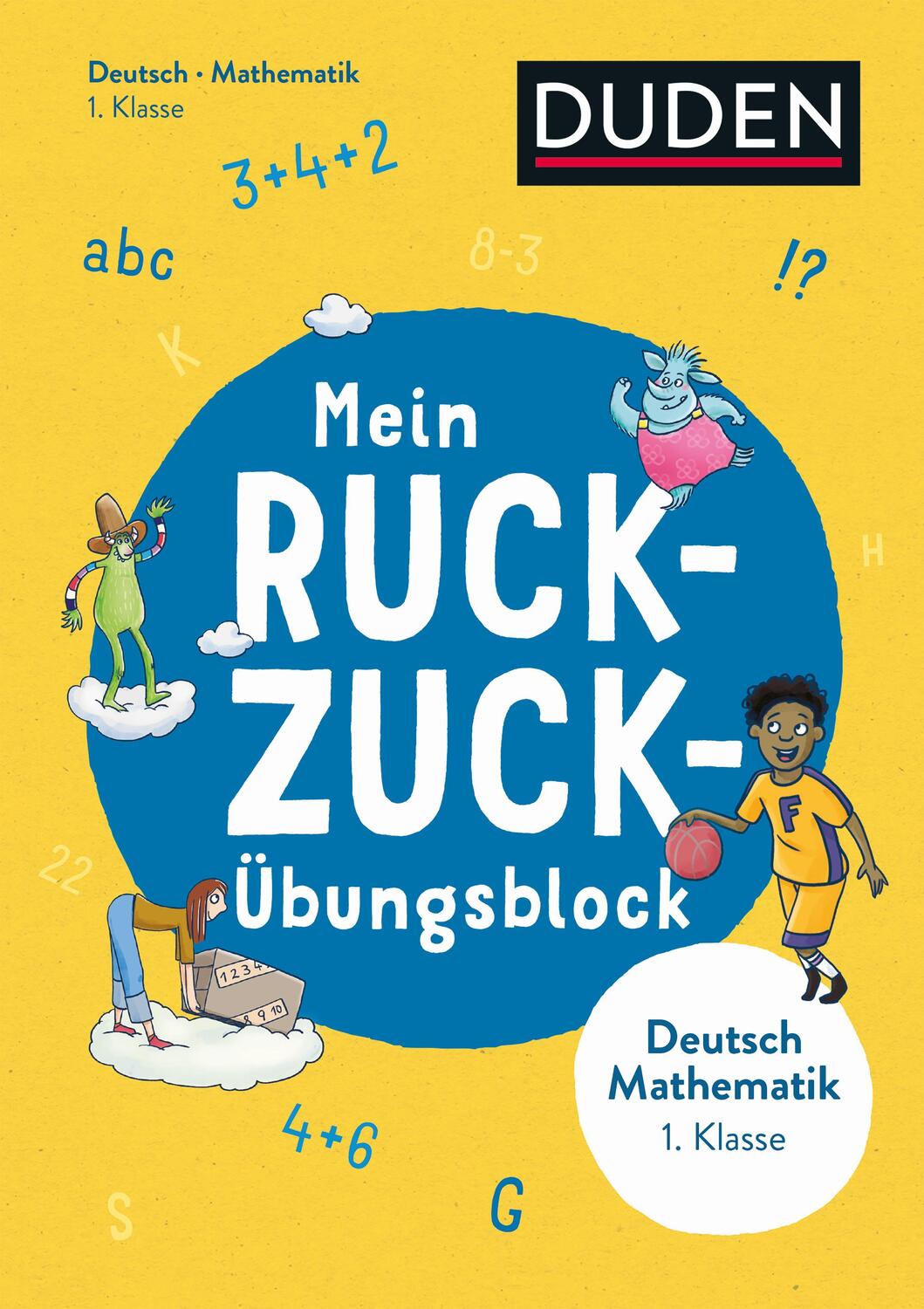 Cover: 9783411721184 | Mein Ruckzuck-Übungsblock Deutsch/Mathe 1. Klasse | Fahlbusch (u. a.)