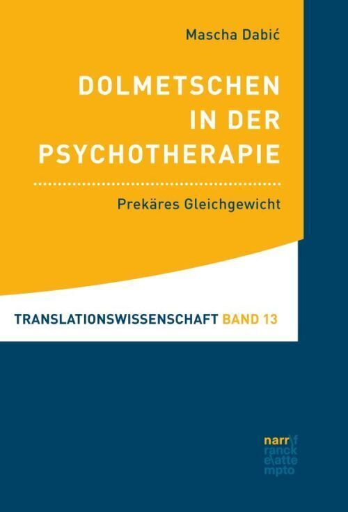 Cover: 9783823382348 | Dolmetschen in der Psychotherapie | Prekäres Gleichgewicht | Dabic