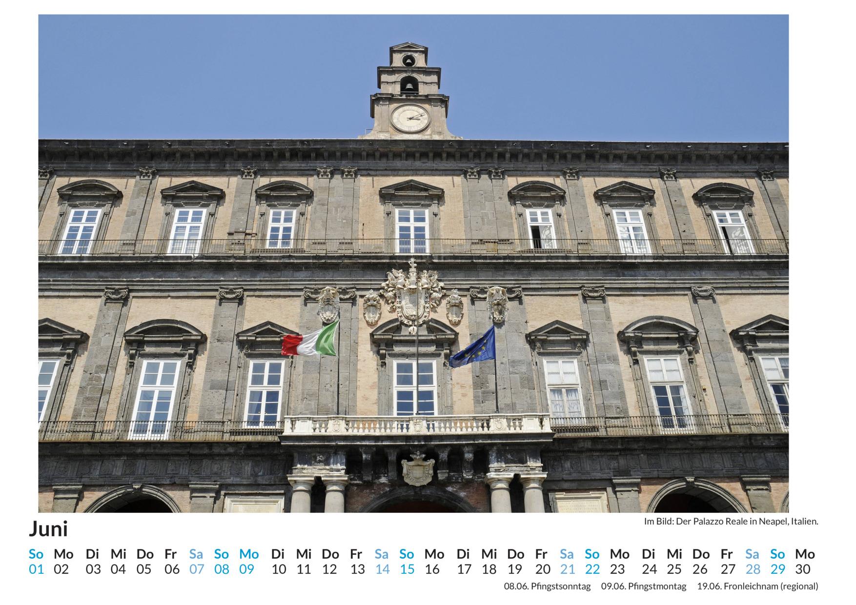 Bild: 9783759123268 | Neapel - (Wandkalender 2025, Kalender DIN A4 quer, Monatskalender...