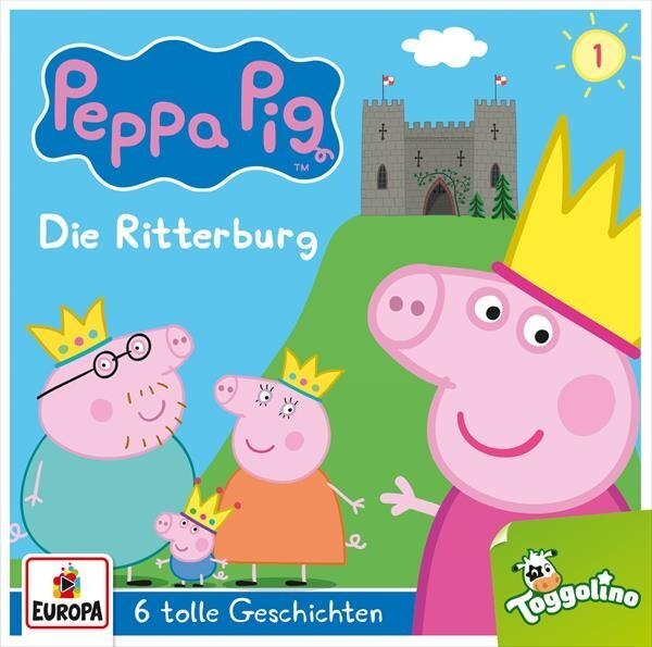Cover: 190759859223 | Peppa Pig - Die Ritterburg (und 5 weitere Geschichten), 1 Audio-CD