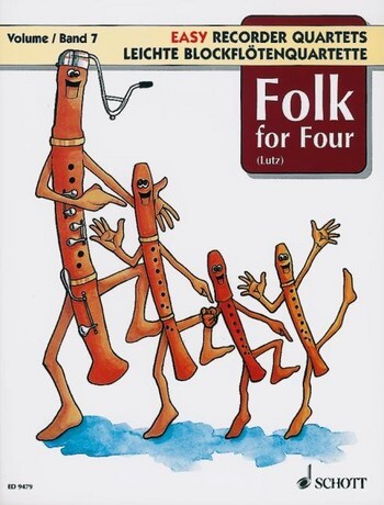 Cover: 9790001132237 | Folk for Four | Buch | 24 S. | Deutsch | 2002 | Schott Music