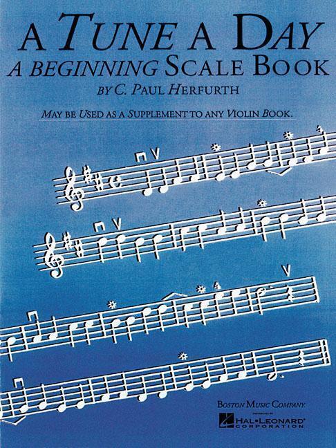 Cover: 752187432807 | A Tune A Day For Violin - A Beginning Scale Book | Paul Herfurth