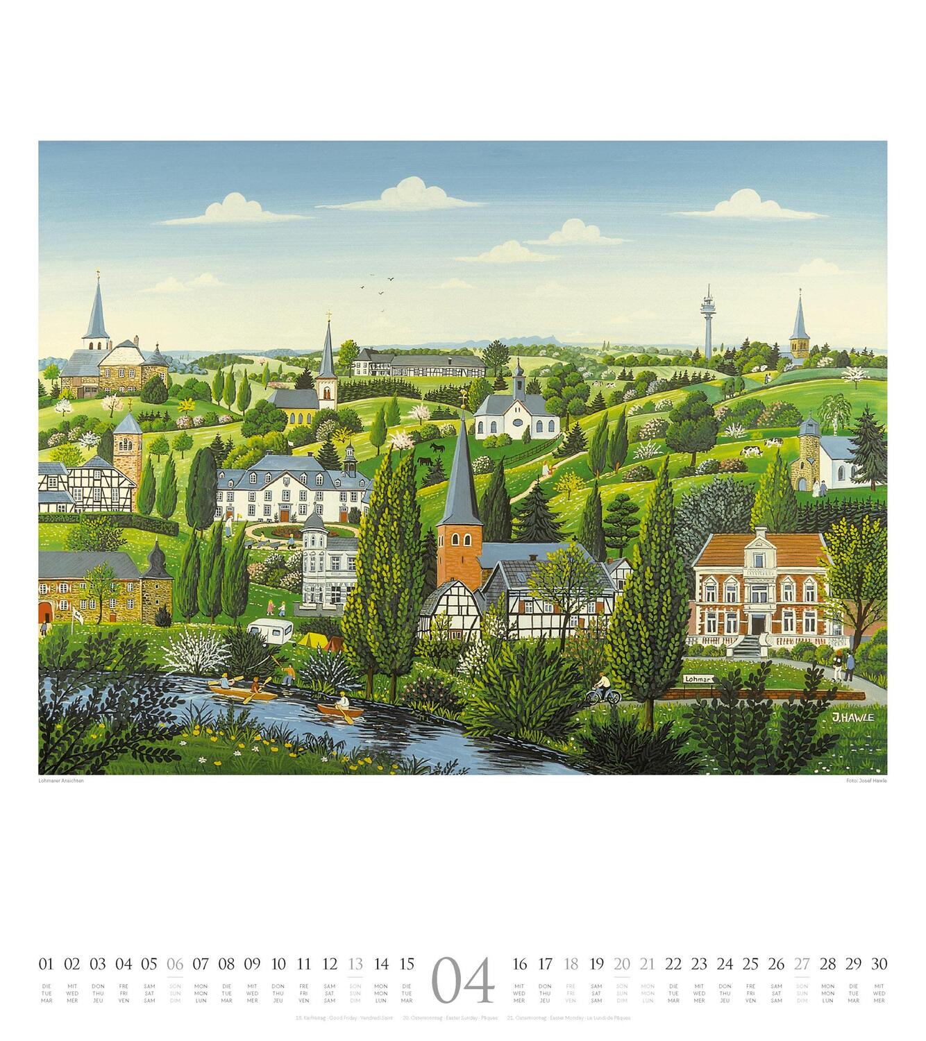 Bild: 9783838425146 | Naive Malerei Kalender 2025 | Ackermann Kunstverlag | Kalender | 14 S.