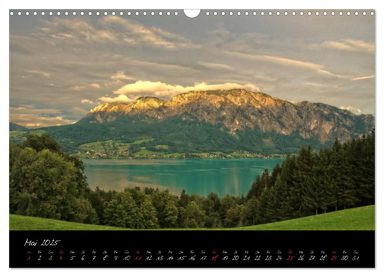 Bild: 9783435692668 | Attersee im Salzkammergut 2025 (Wandkalender 2025 DIN A3 quer),...