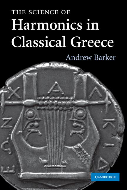 Cover: 9780521289955 | The Science of Harmonics in Classical Greece | Andrew Barker | Buch