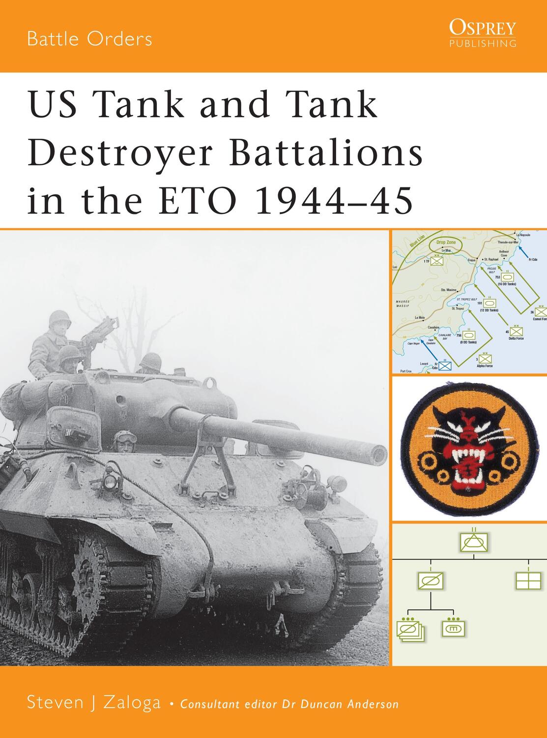 Cover: 9781841767987 | Us Tank and Tank Destroyer Battalions in the Eto 1944-45 | Zaloga