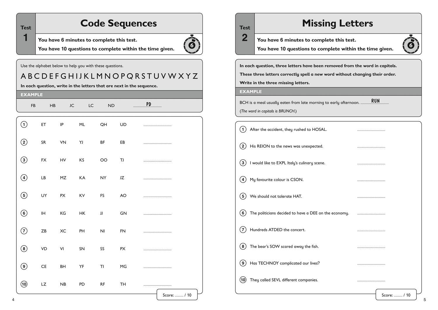 Bild: 9781844199167 | 11+ Verbal Reasoning Quick Practice Tests Age 10-11 (Year 6) | 11