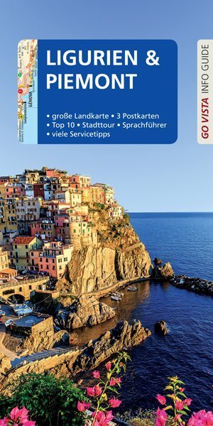 Cover: 9783961412327 | Go Vista Info Guide Reiseführer Ligurien und Piemont, m. 1 Karte
