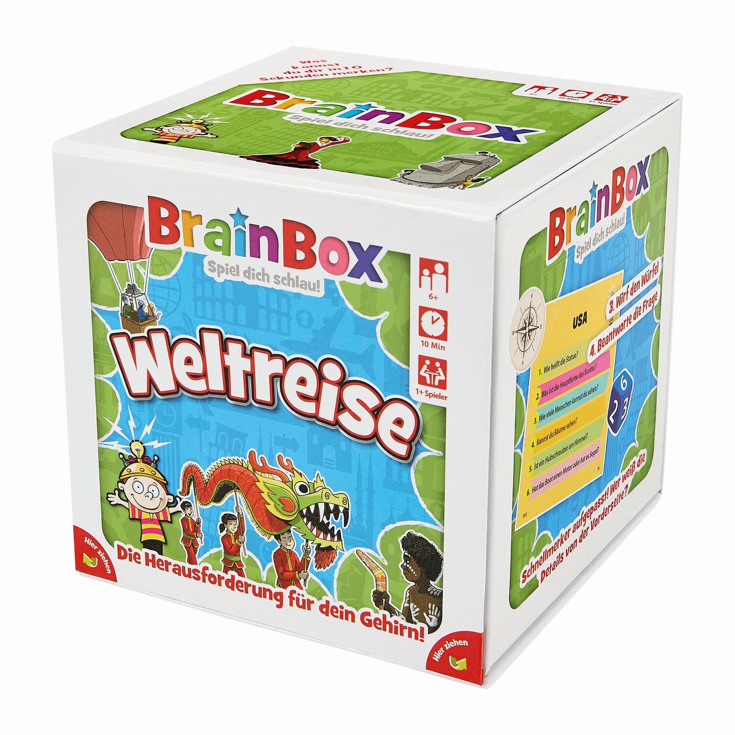 Cover: 5025822949370 | BrainBox - Weltreise | BrainBox | Spiel | Karten | 2094937 | Deutsch