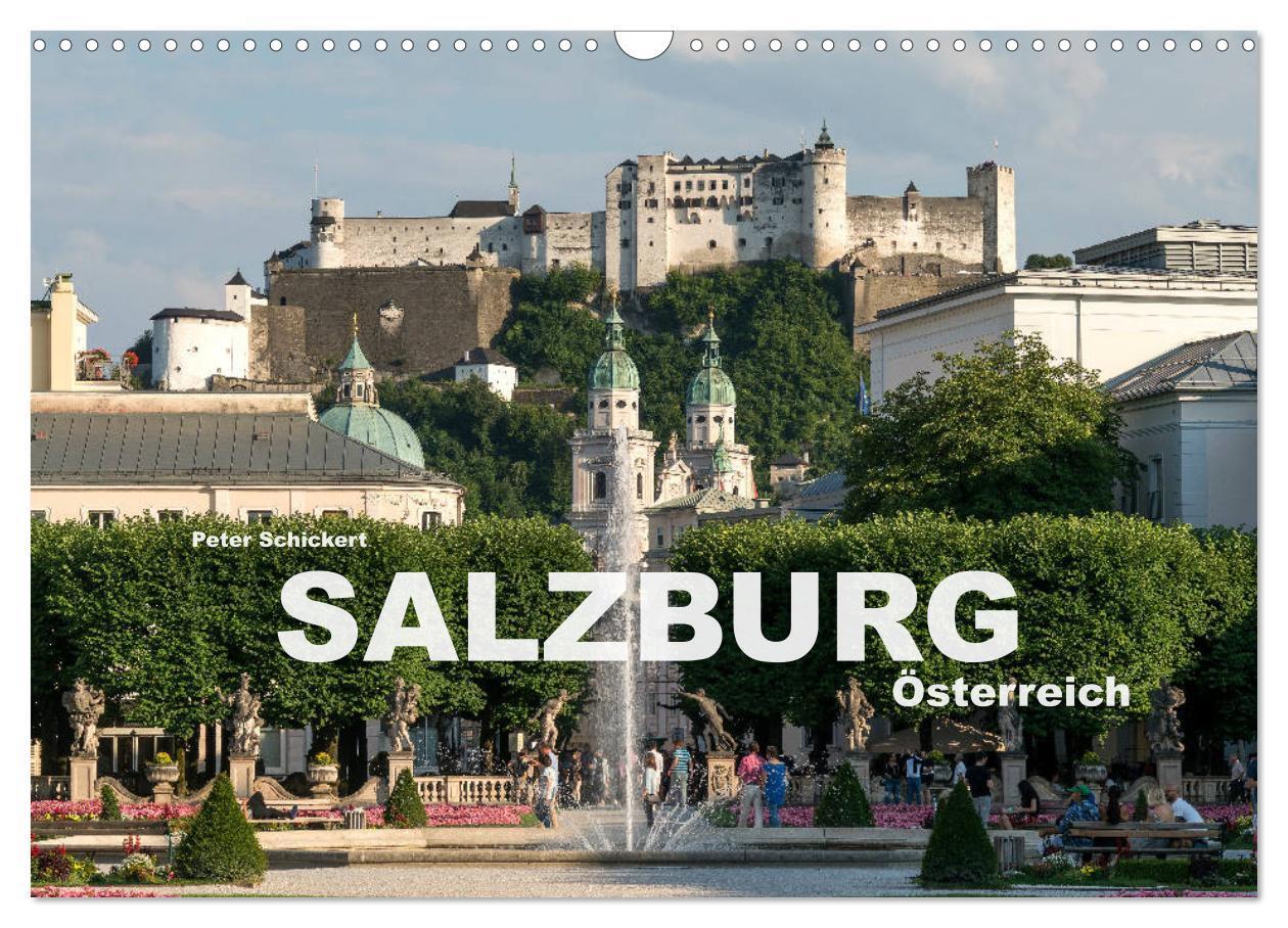 Cover: 9783383147197 | Salzburg - Österreich (Wandkalender 2024 DIN A3 quer), CALVENDO...
