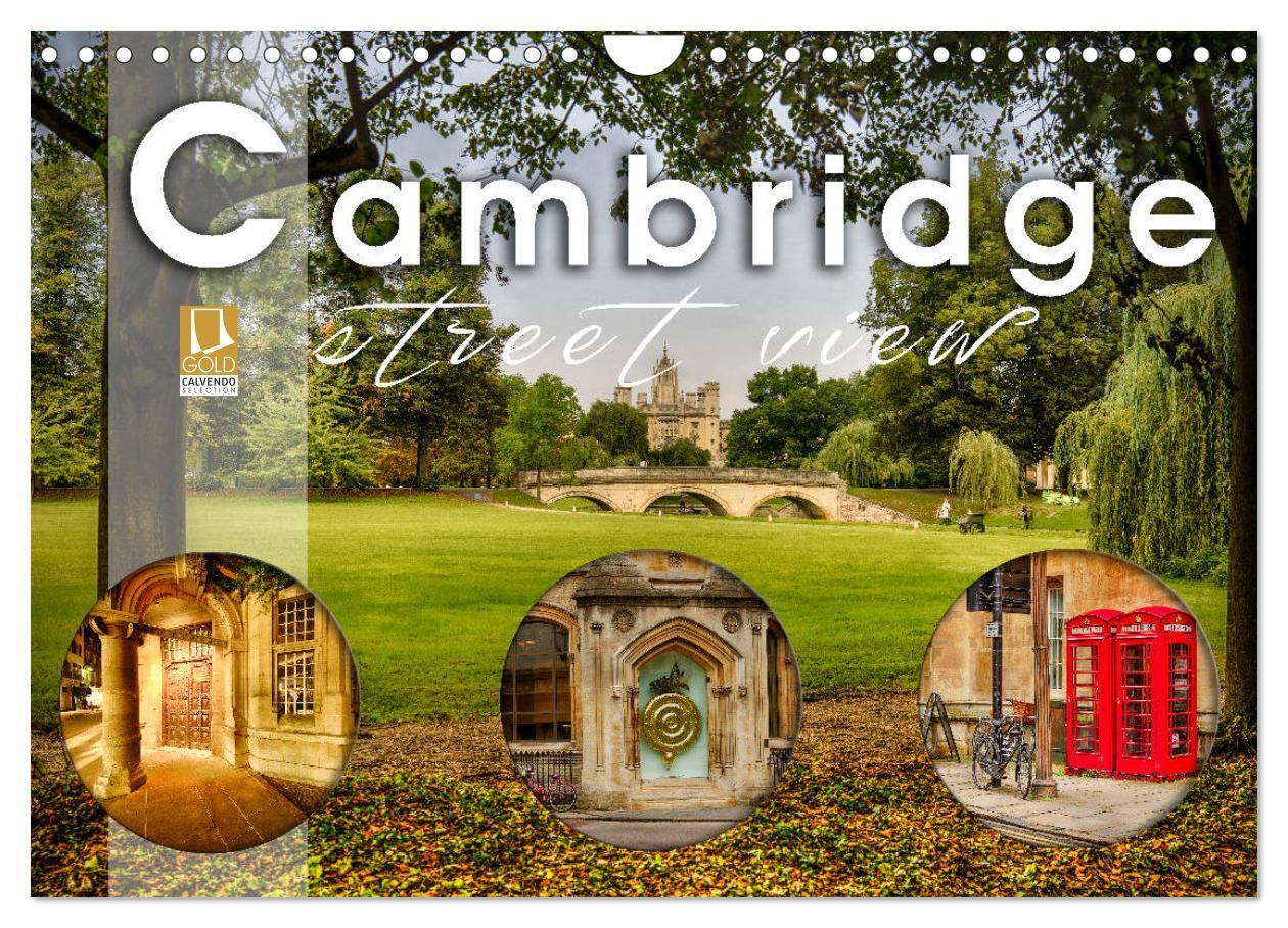 Cover: 9783383190841 | Cambridge street view (Wandkalender 2024 DIN A4 quer), CALVENDO...