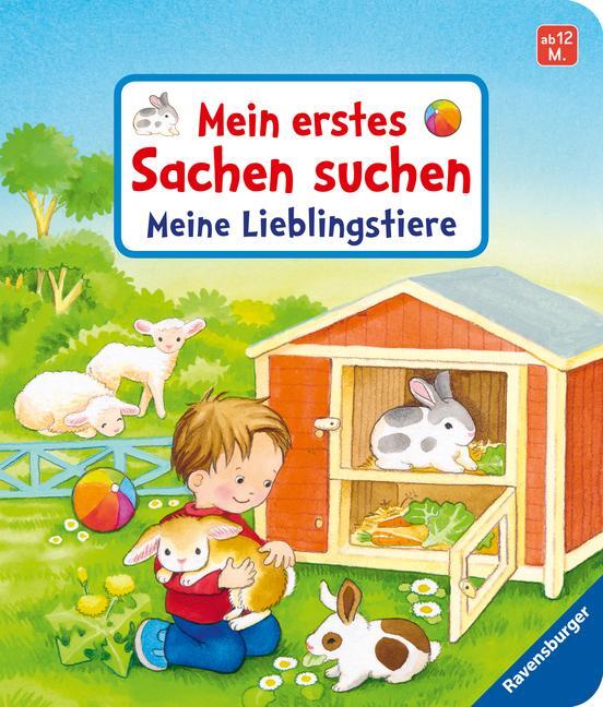 Cover: 9783473438631 | Mein erstes Sachen suchen: Meine Lieblingstiere | Sandra Grimm | Buch