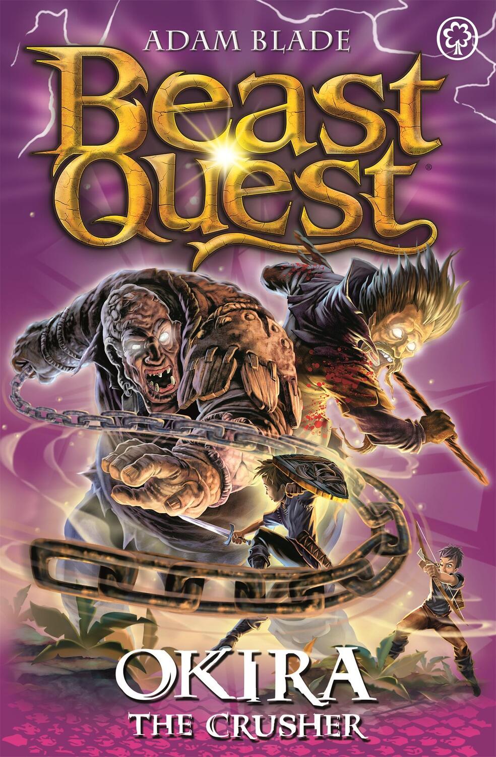 Cover: 9781408343234 | Beast Quest: Okira the Crusher | Series 20 Book 3 | Adam Blade | Buch