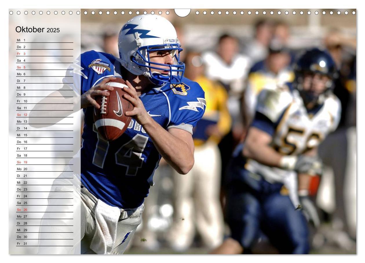 Bild: 9783435551835 | Sport. American Football (Wandkalender 2025 DIN A3 quer), CALVENDO...