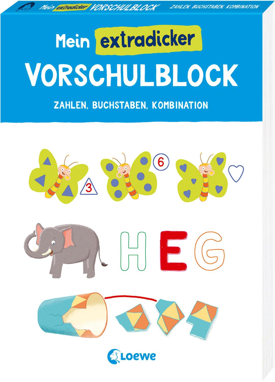 Cover: 9783743217669 | Mein extradicker Vorschulblock | Loewe Lernen und Rätseln | Buch