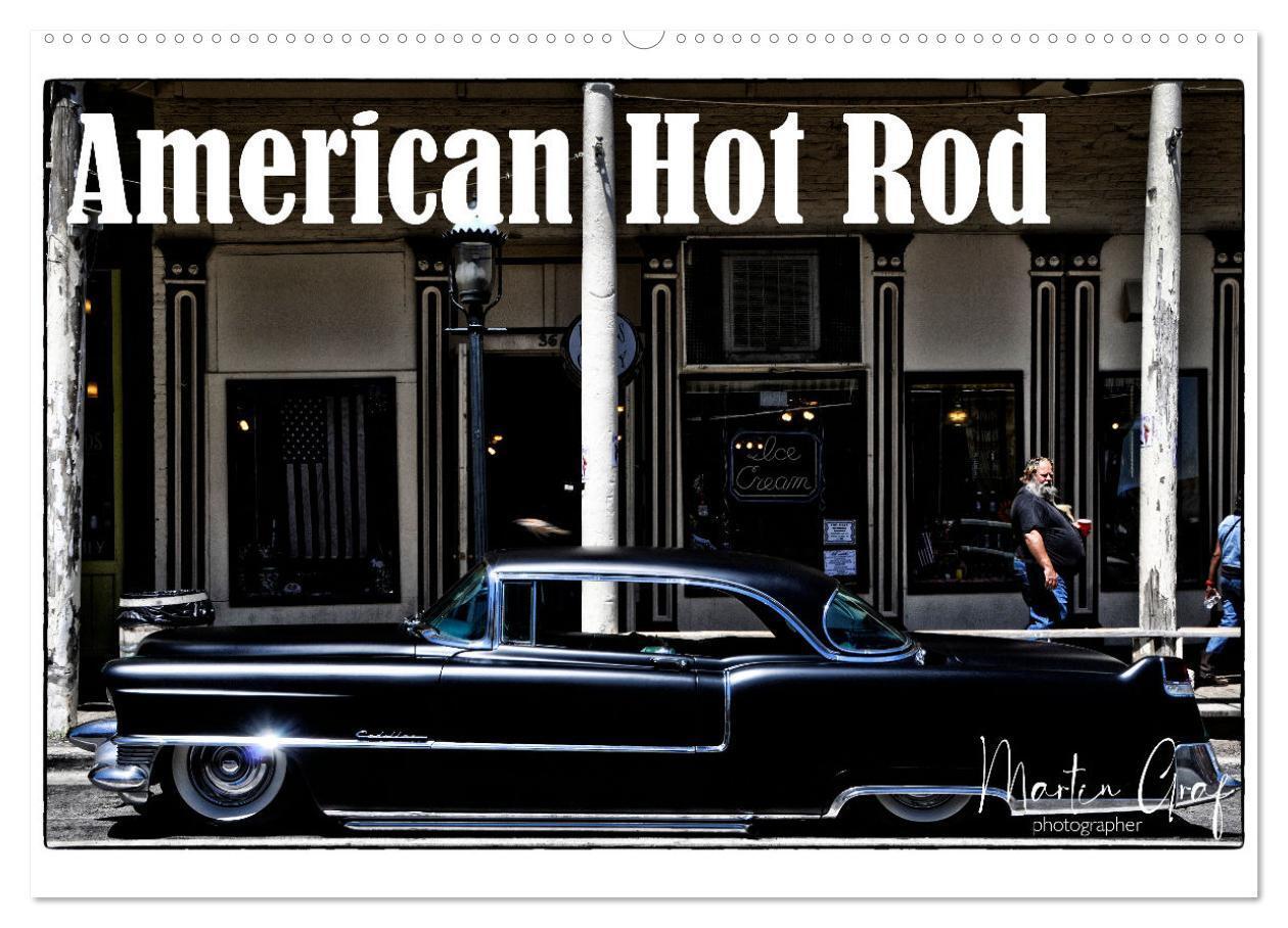 Cover: 9783435512232 | American Hot Rod (Wandkalender 2025 DIN A2 quer), CALVENDO...