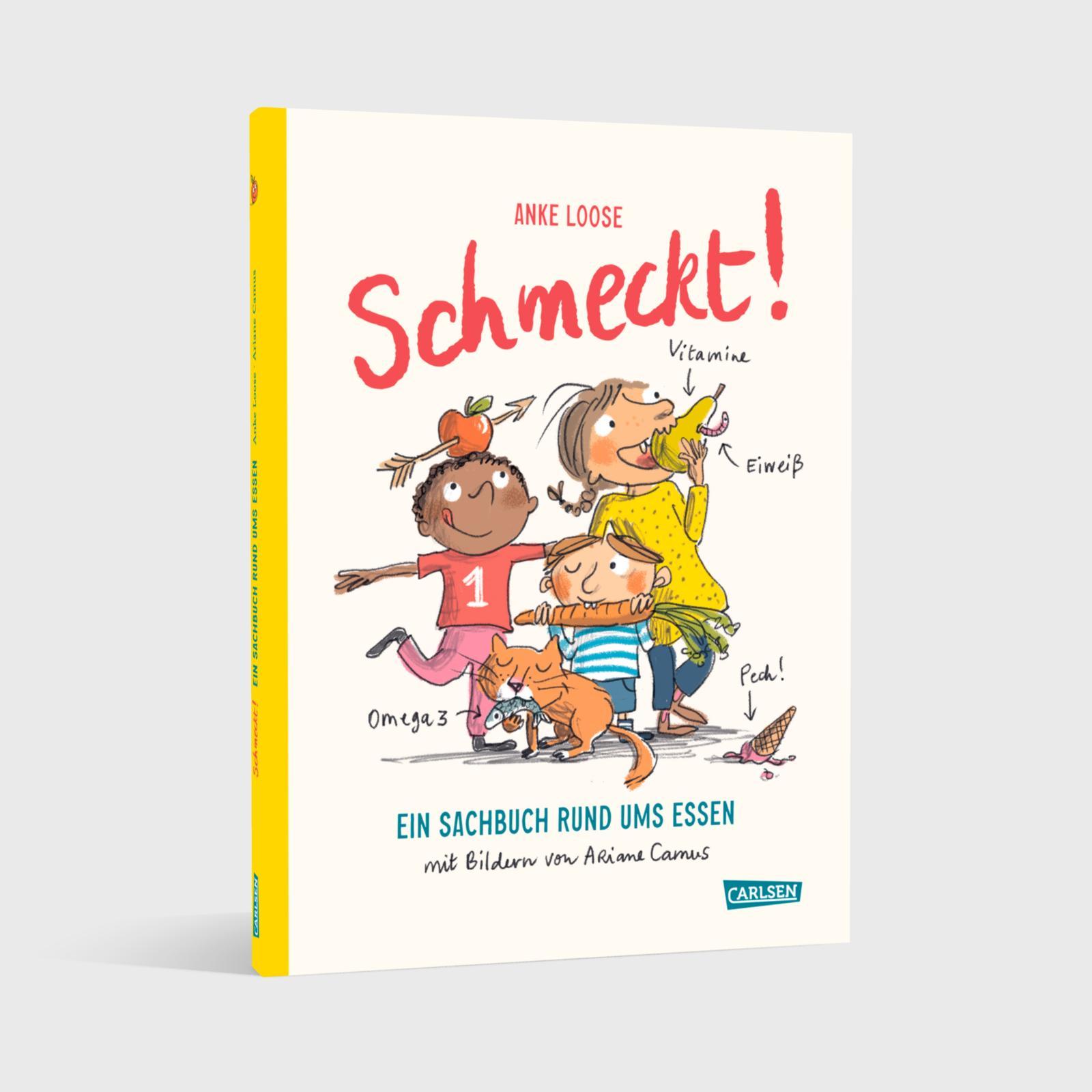 Bild: 9783551255174 | Schmeckt! | Ein Sachbuch rund ums Essen | Anke Loose | Buch | 64 S.