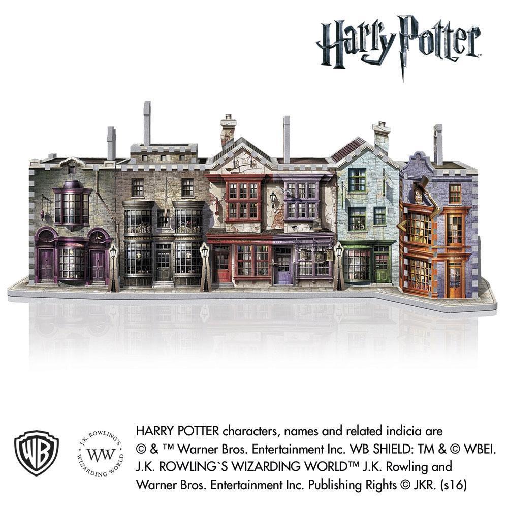 Bild: 665541010101 | Winkelgasse/Diagon Alley - Harry Potter/ 3D-Puzzle 450 Teile | Spiel