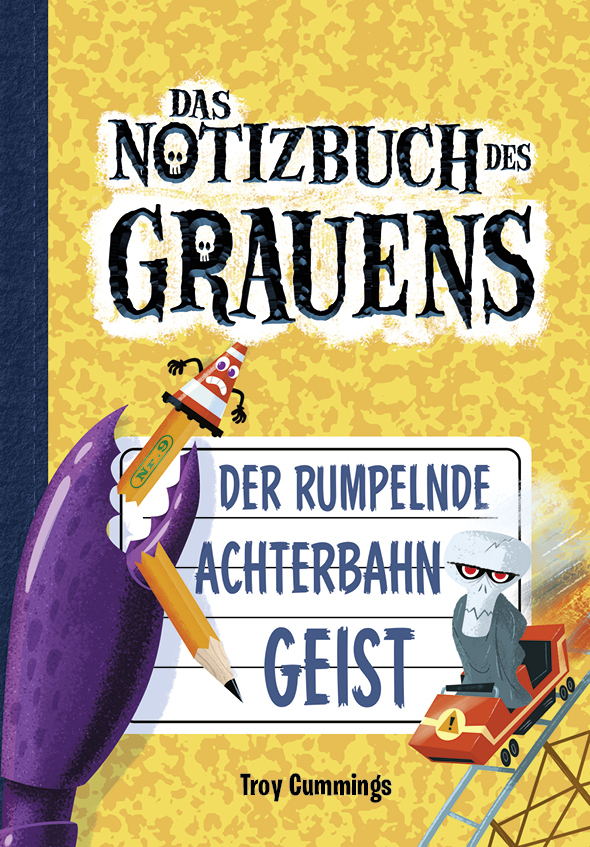 Cover: 9783948638207 | Notizbuch des Grauens - Der rumpelnde Achterbahngeist | Troy Cummings