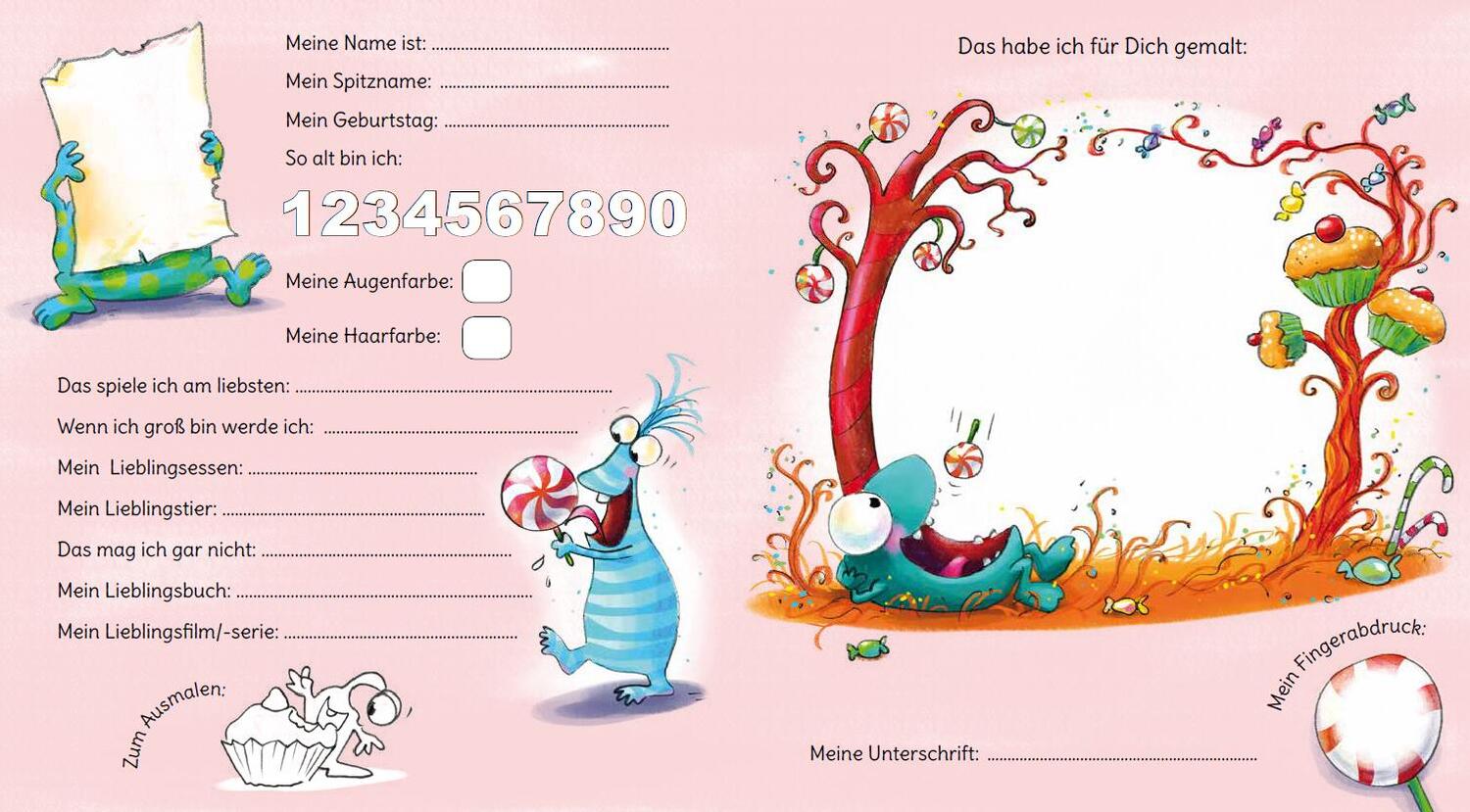 Bild: 9783780663412 | Meine Kindergarten-Freunde | Monster | Sabine Legien | Buch | 64 S.