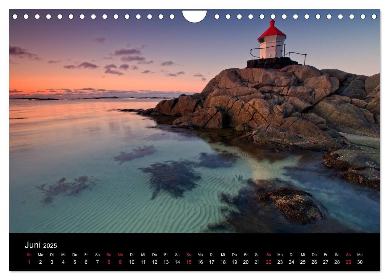 Bild: 9783435802395 | Norwegen (Wandkalender 2025 DIN A4 quer), CALVENDO Monatskalender