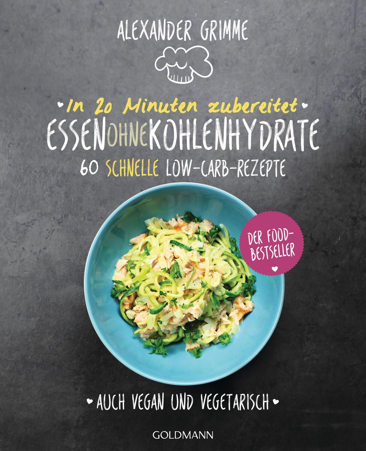 Cover: 9783442177615 | In 20 Minuten zubereitet: Essen ohne Kohlenhydrate | Alexander Grimme