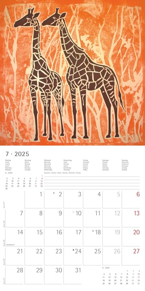 Bild: 4251732344344 | Alpha Edition - Tribal Inspiration 2025 Broschürenkalender,...