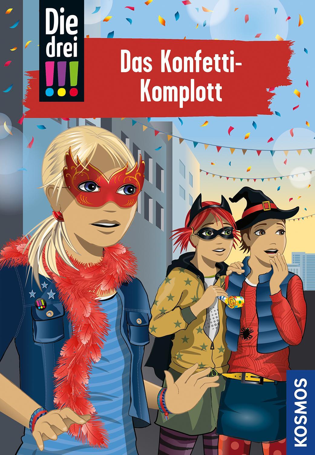 Cover: 9783440168059 | Die drei !!!, 82, Das Konfetti-Komplott | Maja von Vogel | Buch | 2020
