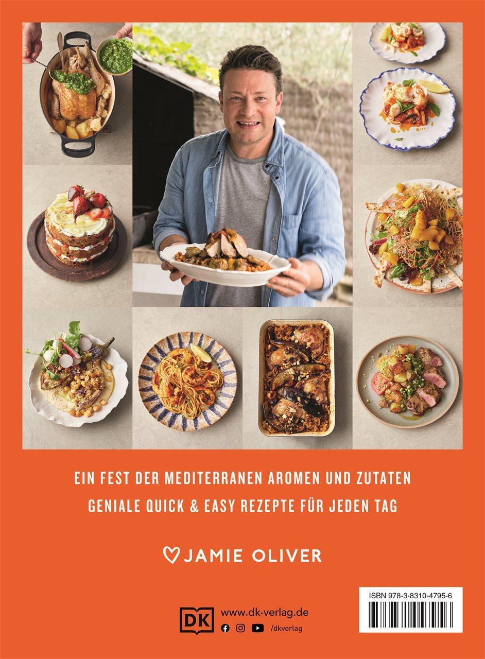 Rückseite: 9783831047956 | 5 Zutaten mediterran | Einfach genial kochen | Jamie Oliver | Buch