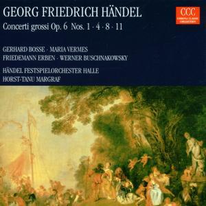 Cover: 782124013424 | Margraf, H: Concerto Grossi op.6 1,4,8,11 | G.F. Händel | CD | 1997