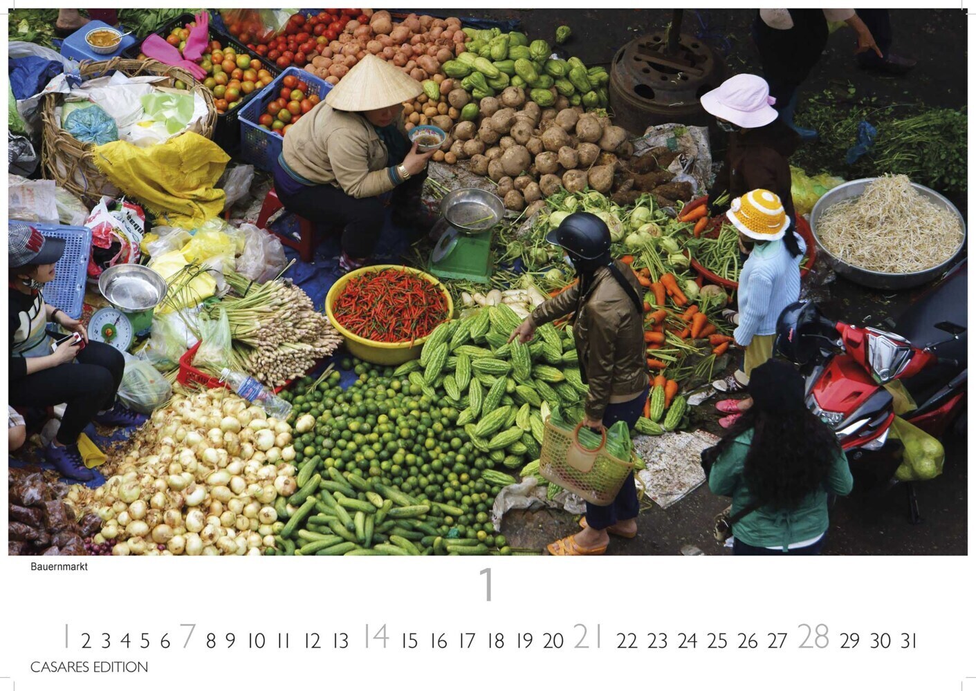 Bild: 9789918620838 | Vietnam 2024 S 24x35cm | Kalender | 14 S. | Deutsch | 2024