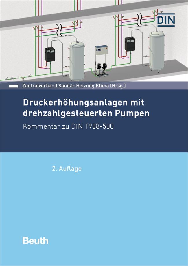 Cover: 9783410308959 | Druckerhöhungsanlagen mit drehzahlgesteuerten Pumpen | Braun | Buch