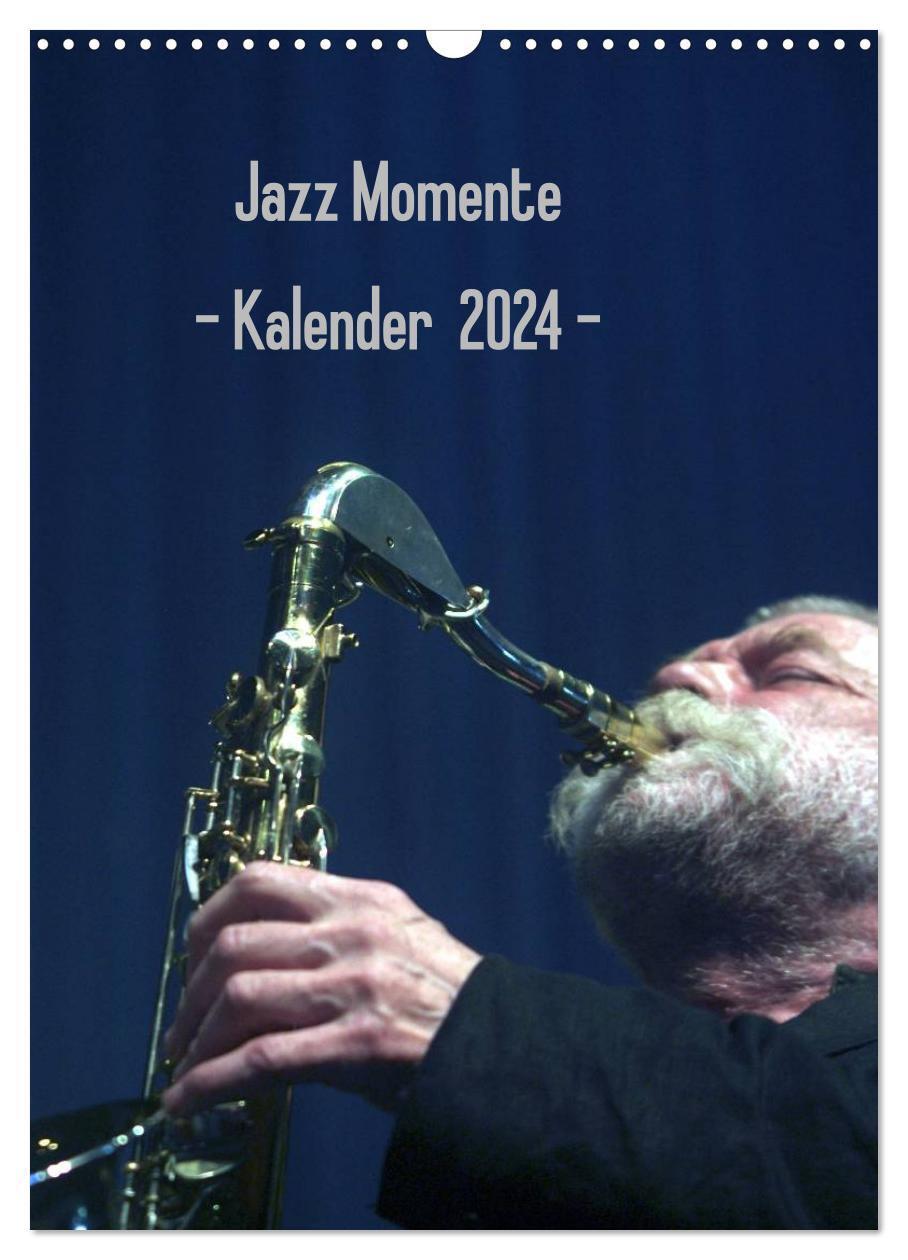 Cover: 9783675960800 | Jazz Momente - Kalender 2024 - (Wandkalender 2024 DIN A3 hoch),...