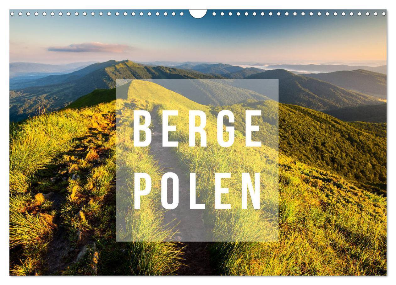 Cover: 9783383233999 | Berge. Polen (Wandkalender 2024 DIN A3 quer), CALVENDO Monatskalender