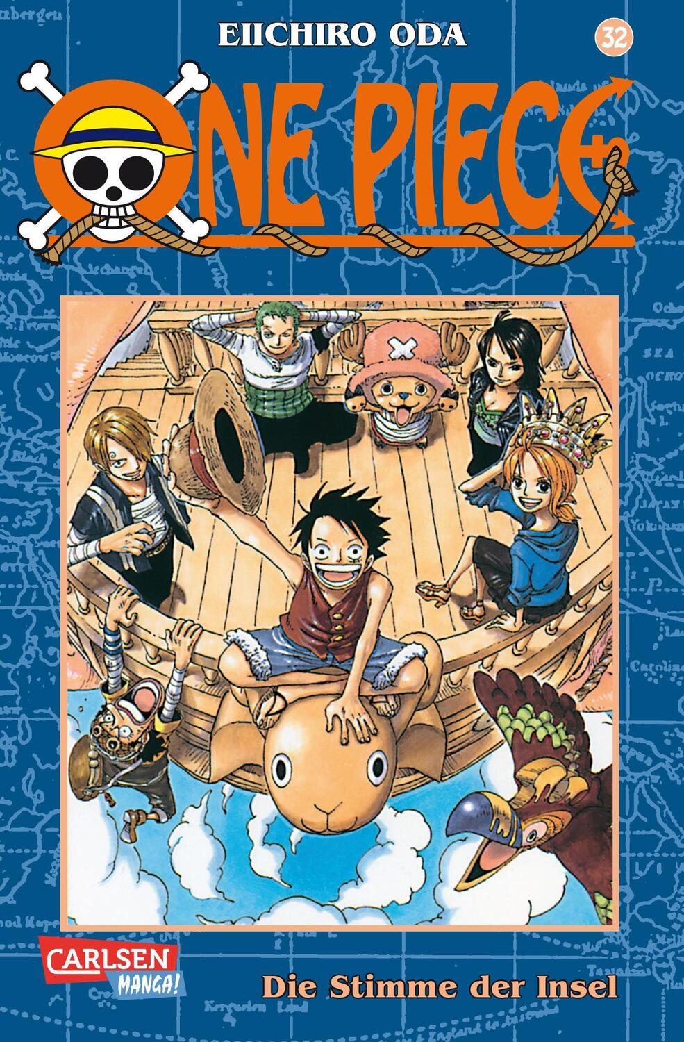 Cover: 9783551757227 | One Piece 32. Die Stimme der Insel | Eiichiro Oda | Taschenbuch | 2004