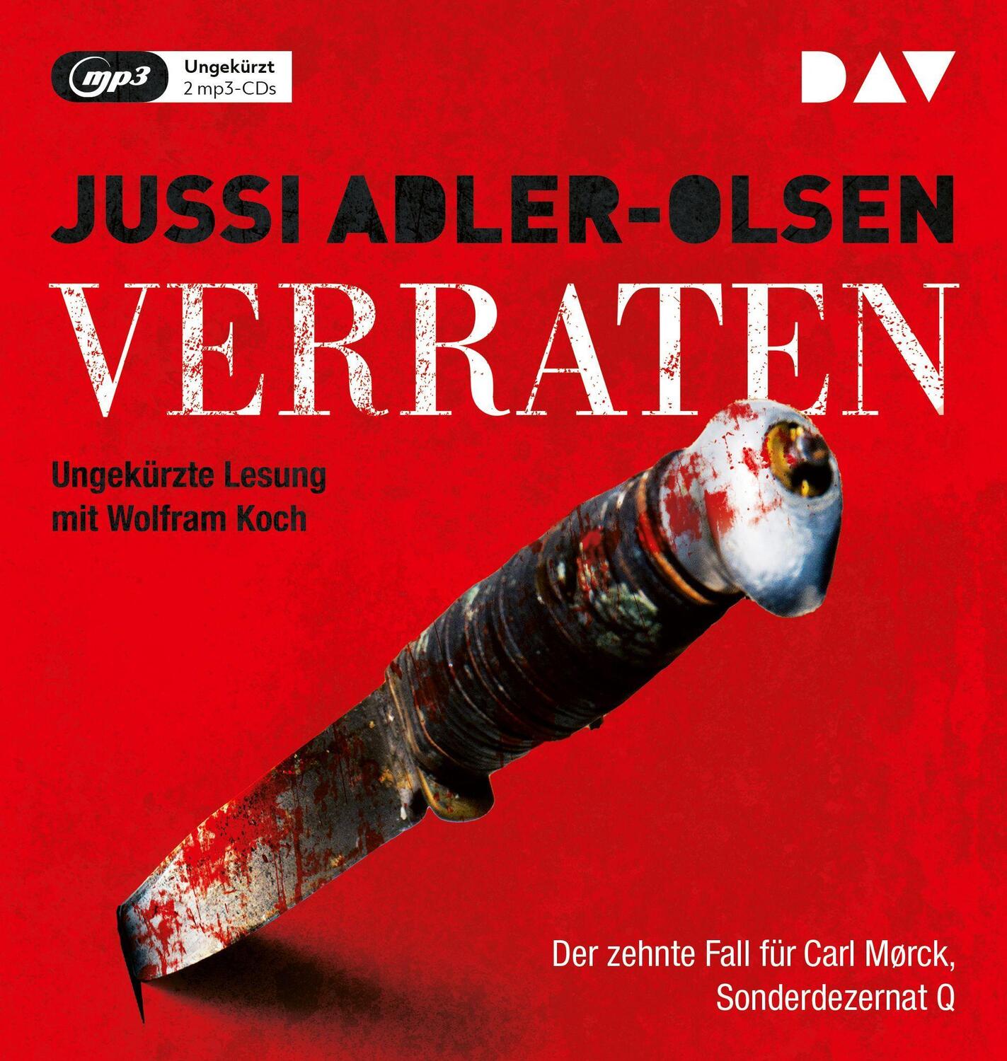 Cover: 9783742426574 | Verraten. Der zehnte Fall für Carl Mørck, Sonderdezernat Q | MP3 | 2