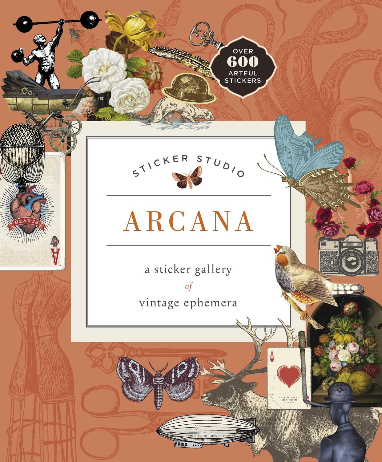 Cover: 9781250279330 | Sticker Studio: Arcana: A Sticker Gallery of Vintage Ephemera | Buch