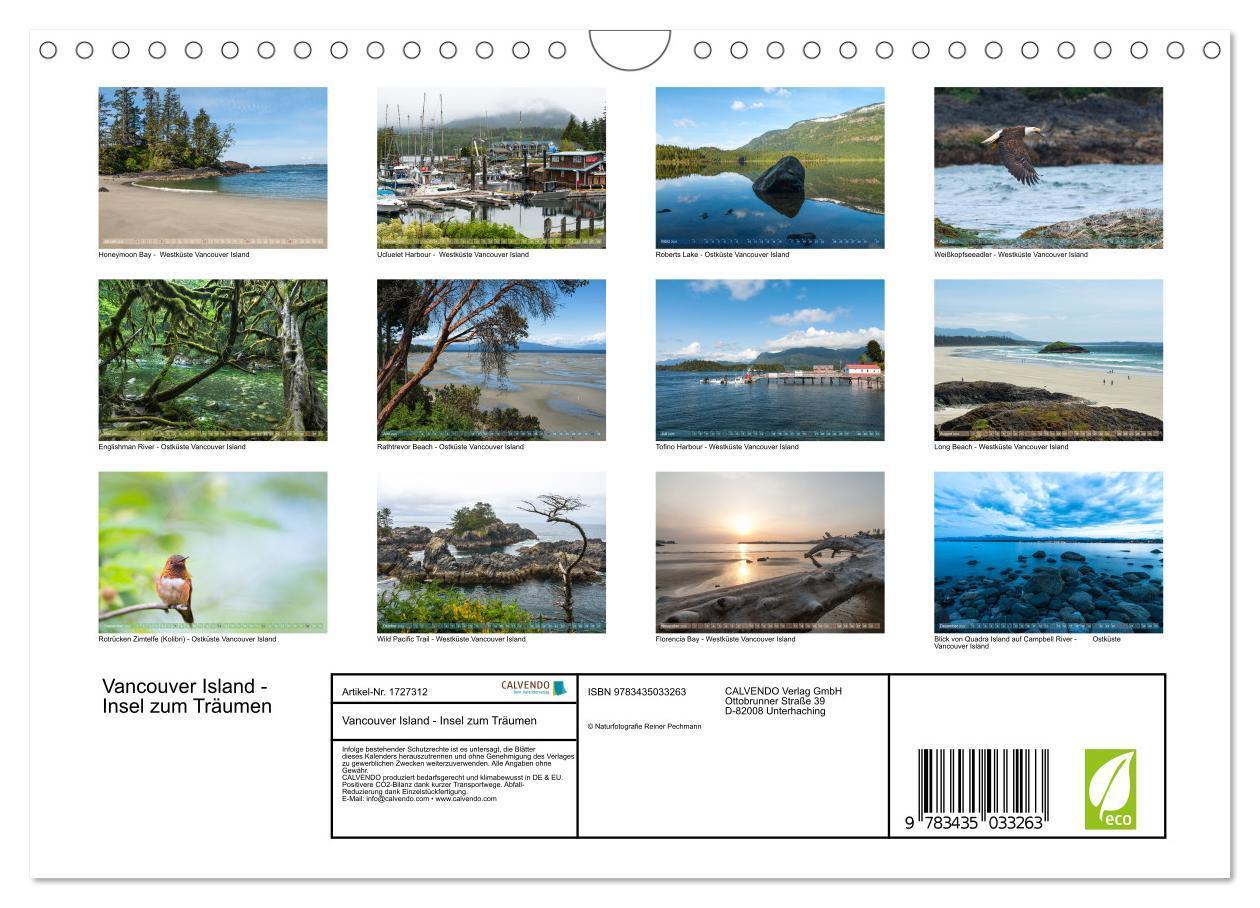 Bild: 9783435033263 | Vancouver Island - Insel zum Träumen (Wandkalender 2025 DIN A4...