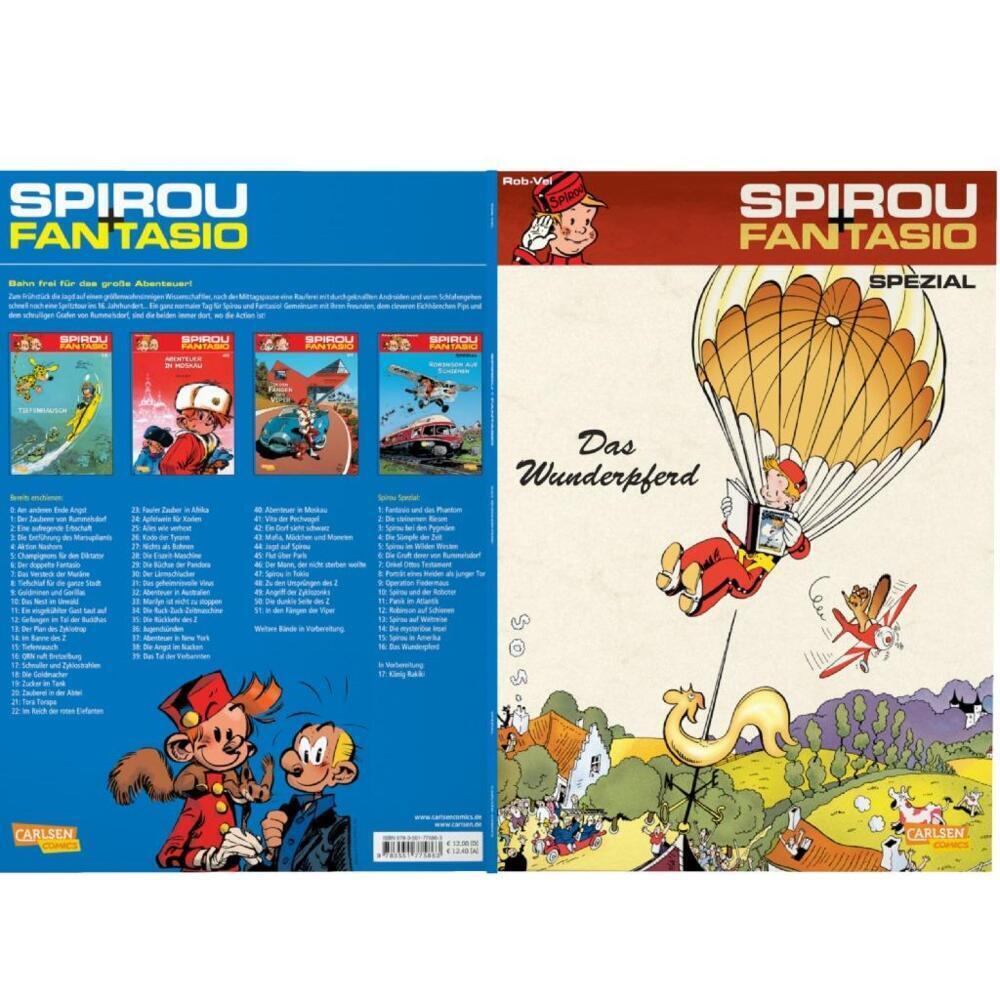 Bild: 9783551775863 | Spirou und Fantasio Spezial 16: Das Wunderpferd | Rob-Vel (u. a.)