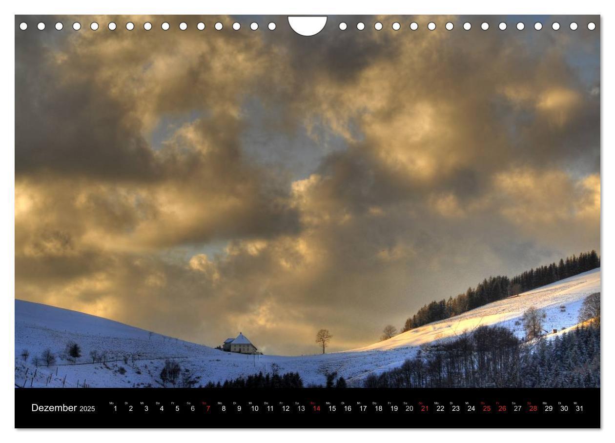 Bild: 9783435676132 | Romantischer Schwarzwald (Wandkalender 2025 DIN A4 quer), CALVENDO...