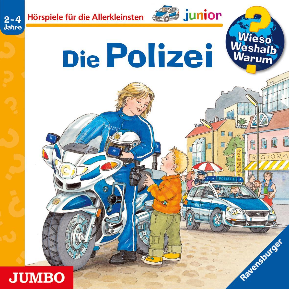 Cover: 9783833728181 | Wieso? Weshalb? Warum? Junior Die Polizei | Audio-CD | Jewelcase