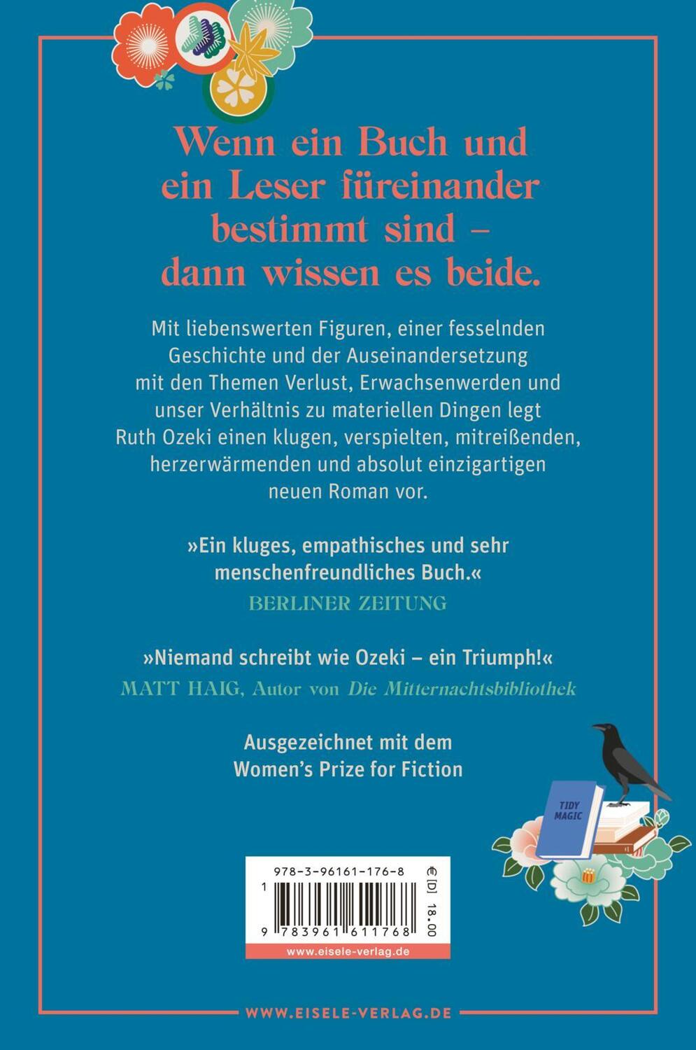 Rückseite: 9783961611768 | Die leise Last der Dinge | Ruth Ozeki | Taschenbuch | 688 S. | Deutsch