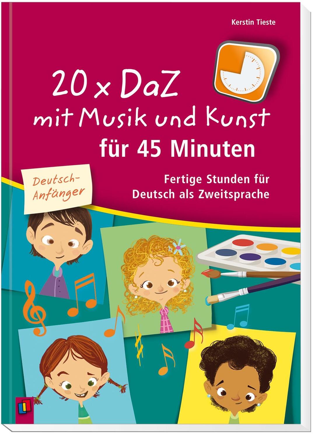 Bild: 9783834638885 | 20 x DaZ mit Musik und Kunst für 45 Minuten - für Deutsch-Anfänger
