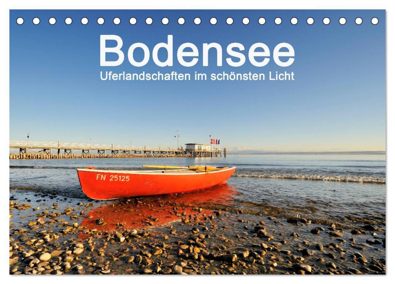 Cover: 9783383575624 | Bodensee - Uferlandschaften im schönsten Licht 2024 (Tischkalender...