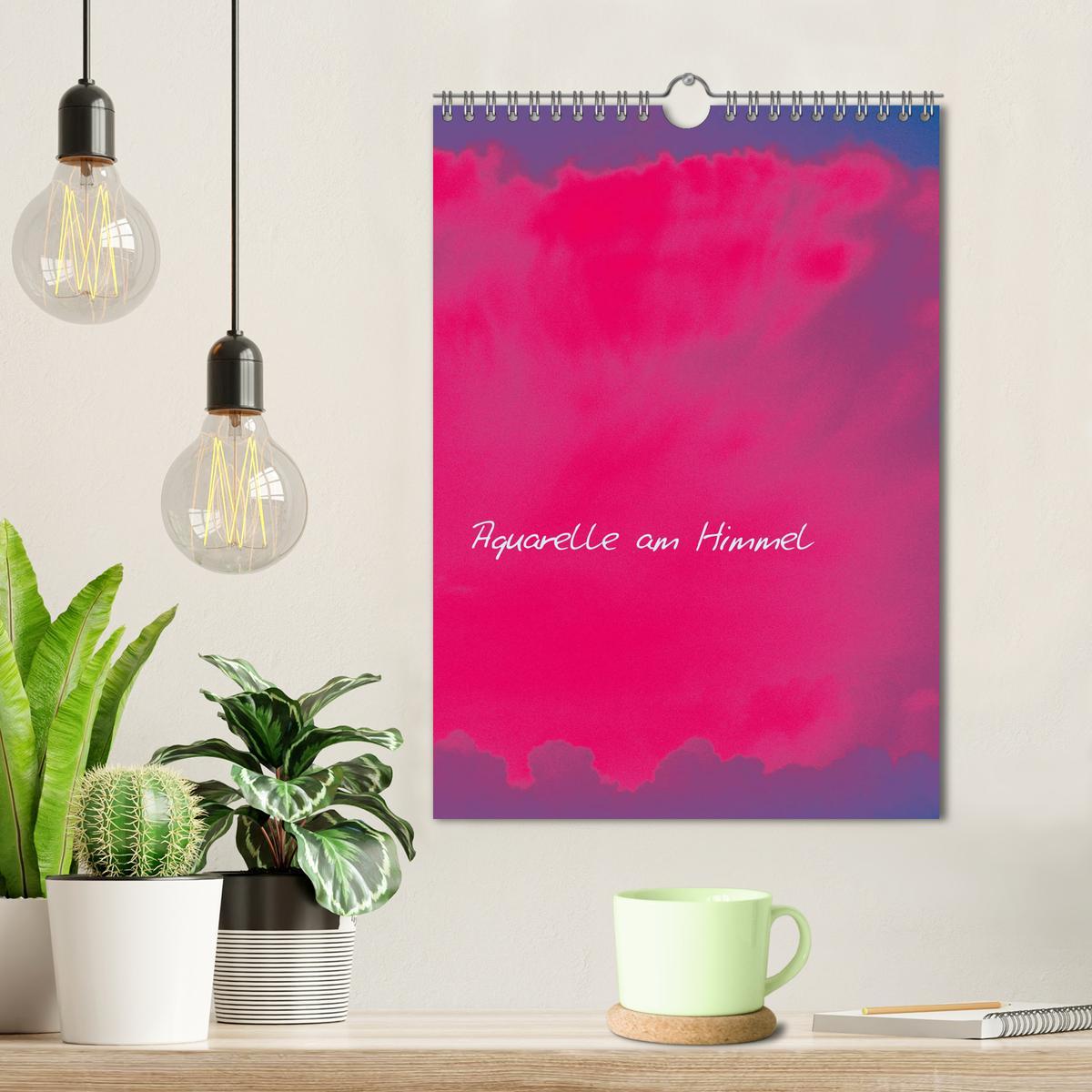 Bild: 9783435943845 | Aquarelle am Himmel (Wandkalender 2025 DIN A4 hoch), CALVENDO...