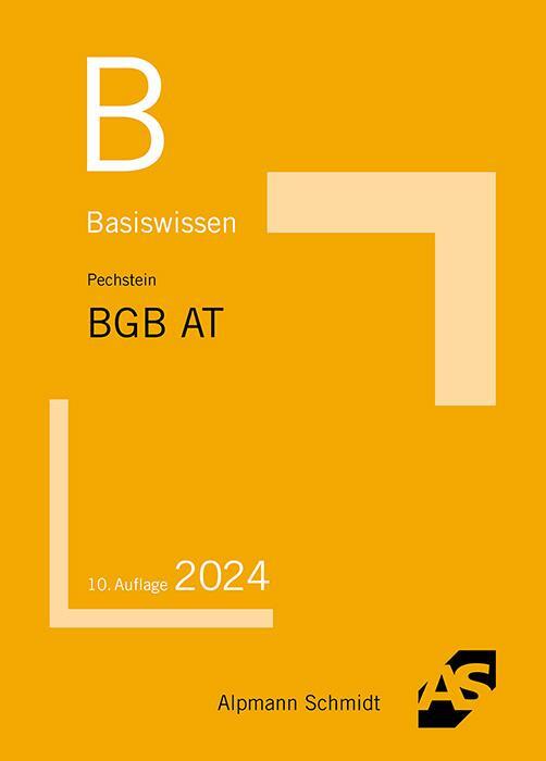 Cover: 9783867529006 | Basiswissen BGB Allgemeiner Teil | Christoph Pechstein | Taschenbuch